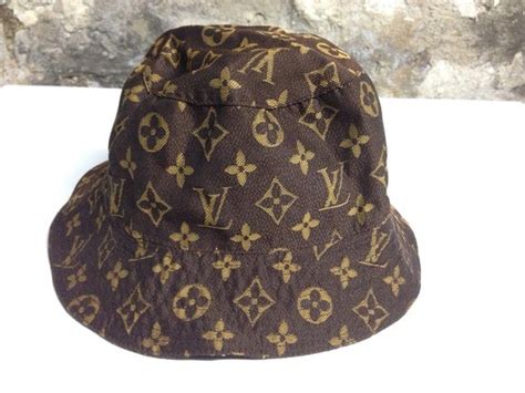 louis vuitton bucket hat red|Louis Vuitton bucket hat vintage.